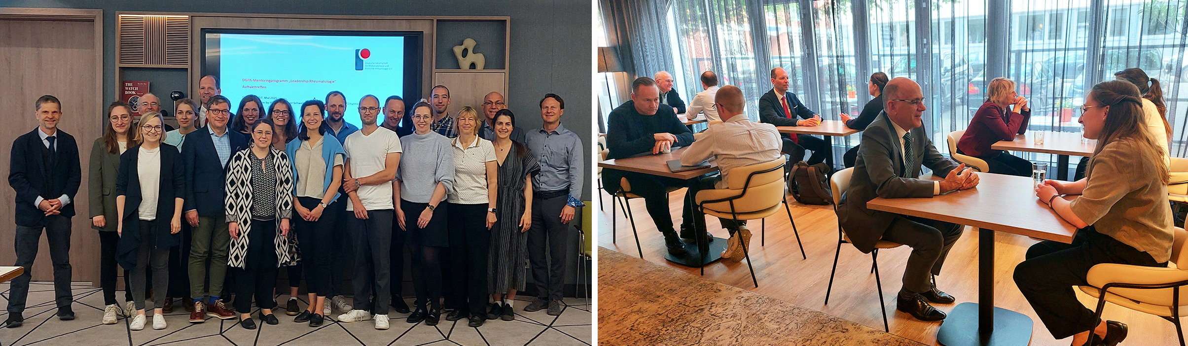 Mentoring-Programm der DGRh: Studenten treffen auf erfahrene ÄrztInnen